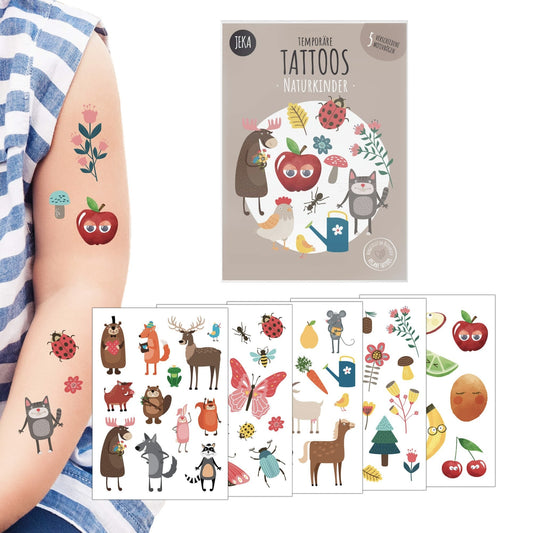 Mal Mich Bunt - Kindertattoo Set Naturkinder