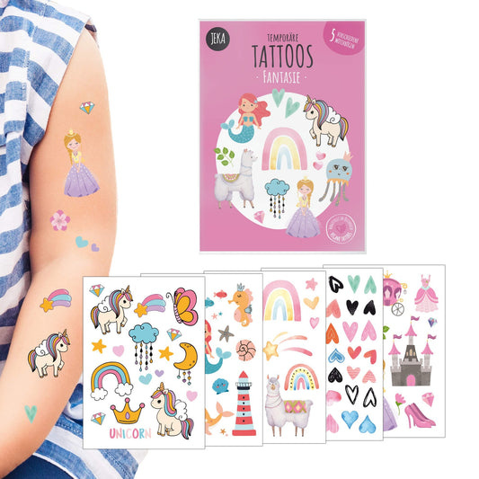 Mal Mich Bunt - Kindertattoo Set Fantasie