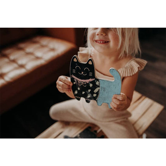 Milin - Kreidetafel Katze