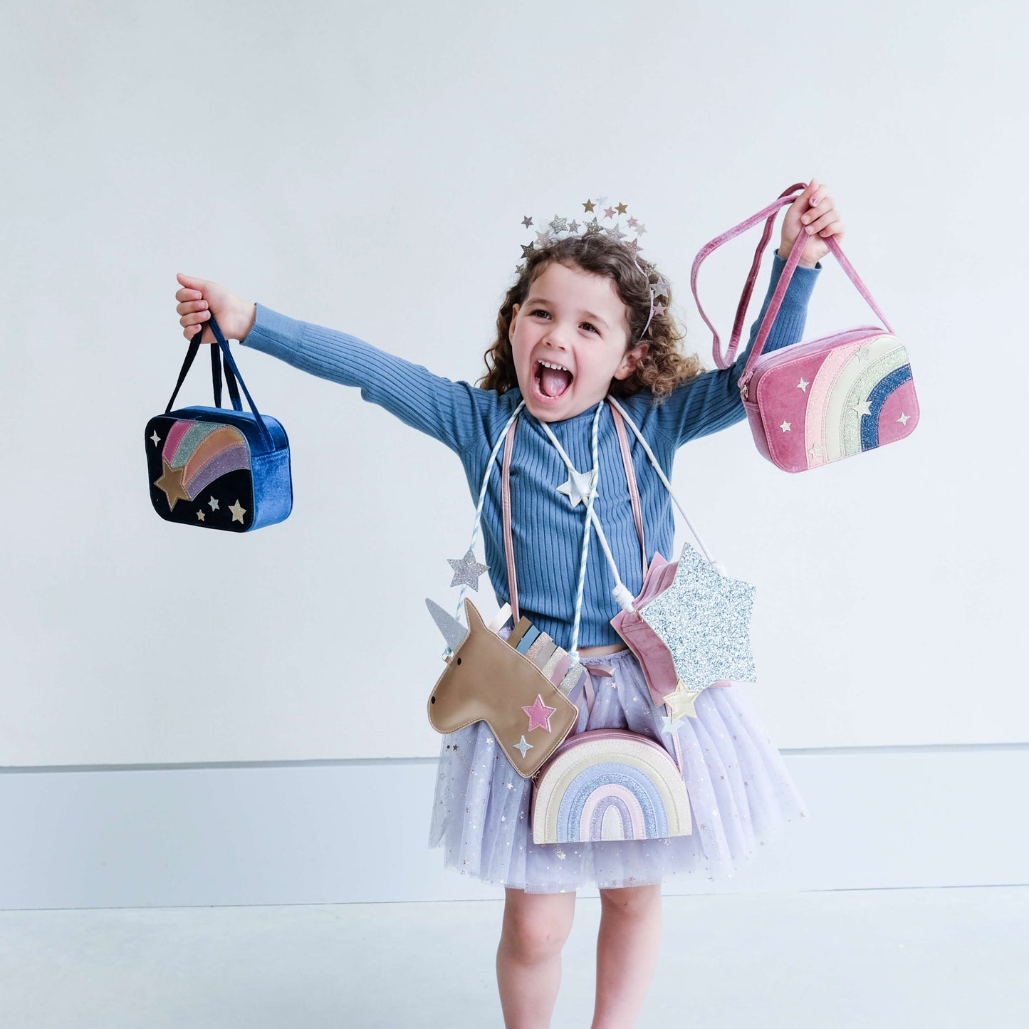 Mimi & Lula - Tasche "Sparkly Glitter Star"
