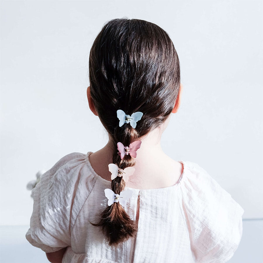 Mimi & Lula - Haarklammern "Frosted Butterfly", 4er Set