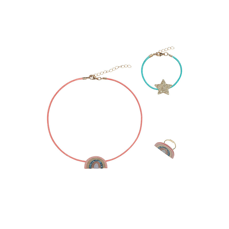 Mimi & Lula - Schmuck-Set "Over The Rainbow", 3 tlg.