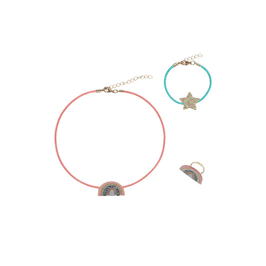 Mimi & Lula - Schmuck-Set "Over The Rainbow", 3 tlg.