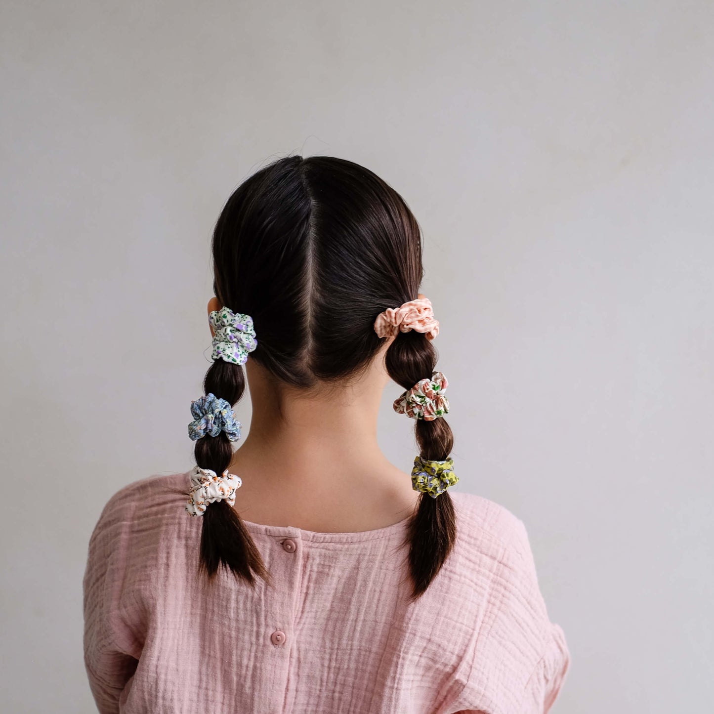 Mimi & Lula - Haargummis "Spring Floral Scrunchies", 6er Set