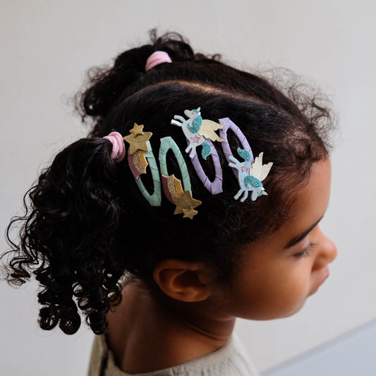 Mimi & Lula - Haarspangen "My little unicorn", 4er Set