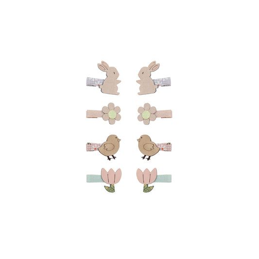 Mimi & Lula - Haarspangen "Easter", 8er Set