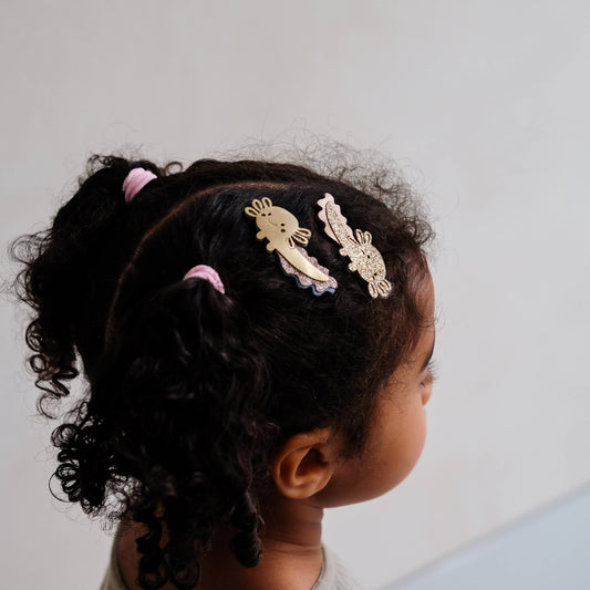 Mimi & Lula - Haarspangen "Axolotl", 2er Set