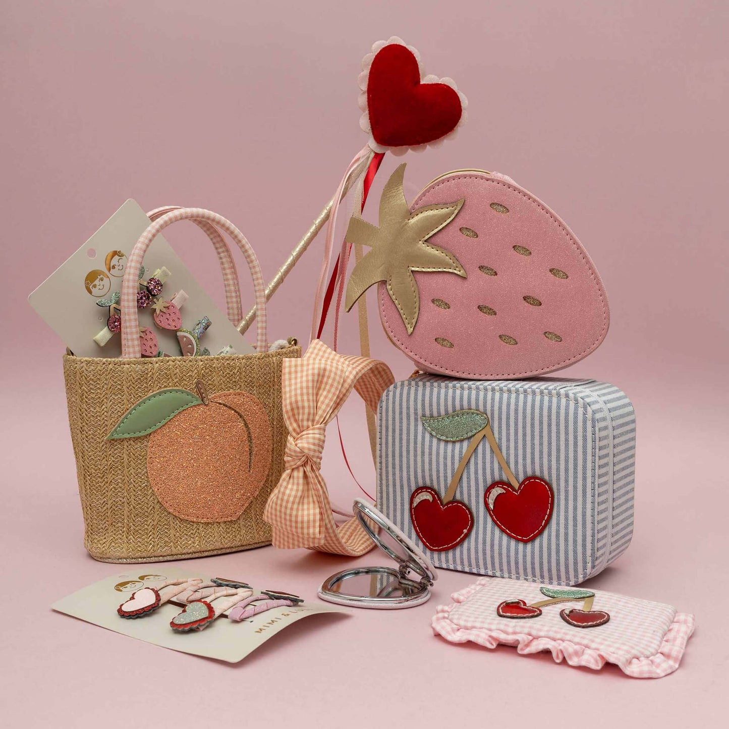 Mimi & Lula – Schmuckkästchen "Cherry", Schmuckbox & Schmuckschatulle