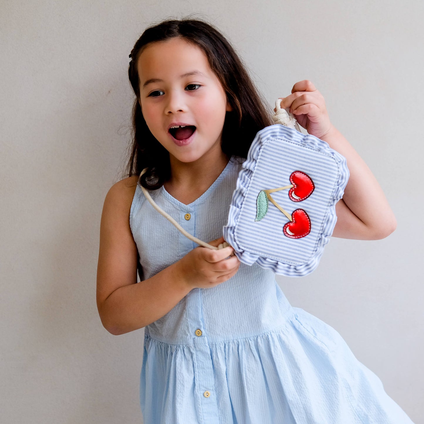 Mimi & Lula - Tasche "Striped Cherry", Umhängetasche für Kinder