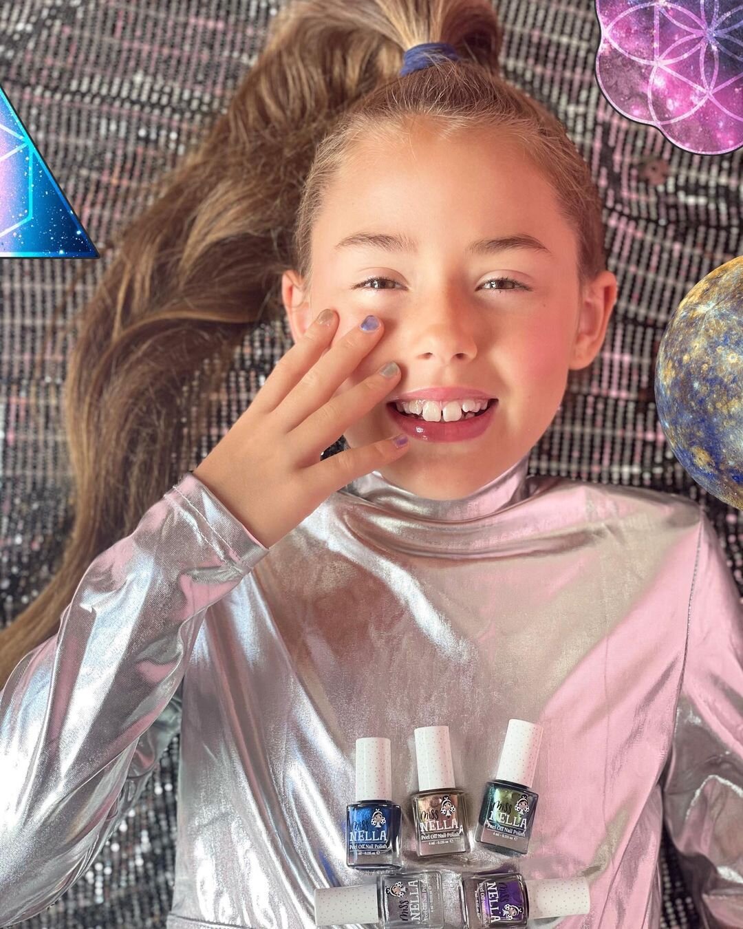 Miss Nella - geruchsfreier Nagellack für Kinder "Shooting Star"