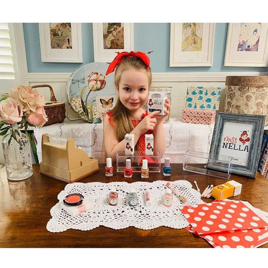 Miss Nella - "Cherry Macaroon" geruchsfreier Nagellack für Kinder