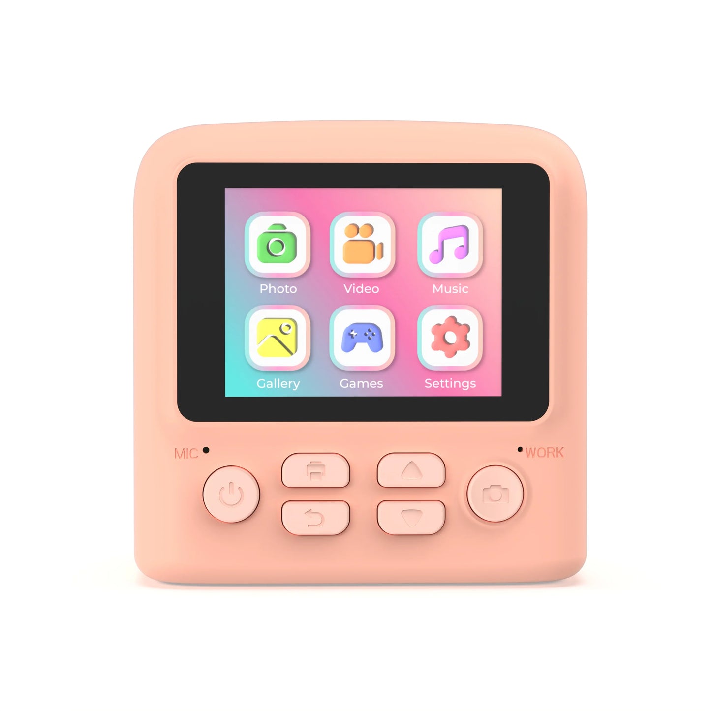 MOB – Kinderkamera mit Sofortdruck “PixiPrint Pink”, Digitalkamera