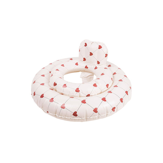 Mrs Ertha - Baby Schwimmring mit Sitz "Lovely Roots", Schwimmsitz