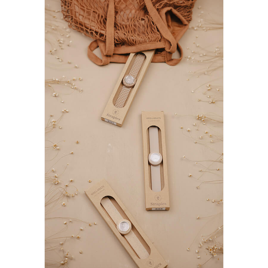 KINDERUHR STRAPIES SPECKLED NUDE