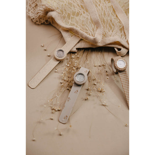 KINDERUHR STRAPIES SPECKLED NUDE