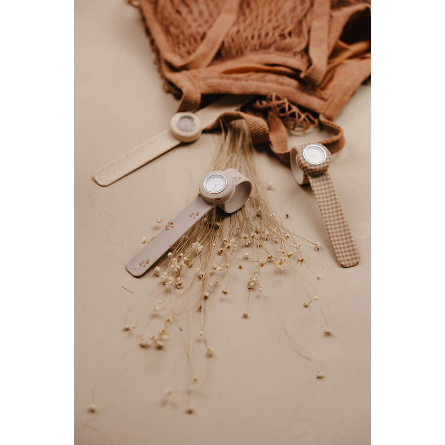 KINDERUHR STRAPIES SPECKLED NUDE