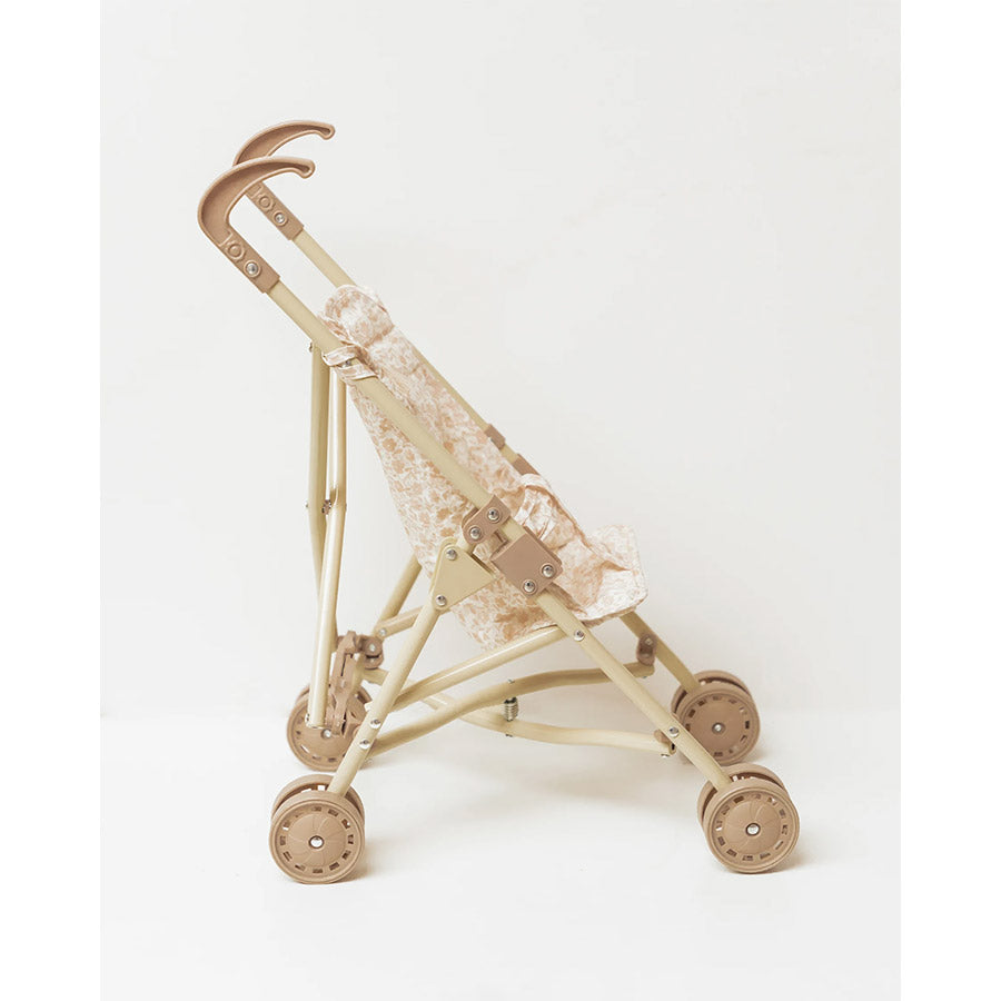 Mrs Ertha - Puppenwagen Buggy Doll Stroller "Bouquet Silhouette"