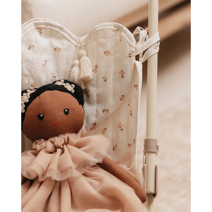 Mrs Ertha - Puppenwagen Buggy Doll Stroller "Flower Buds"