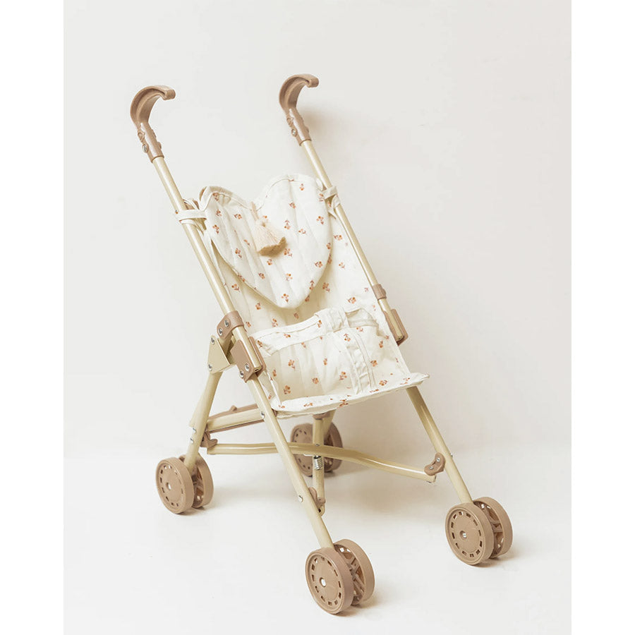 Mrs Ertha - Puppenwagen Buggy Doll Stroller "Flower Buds"