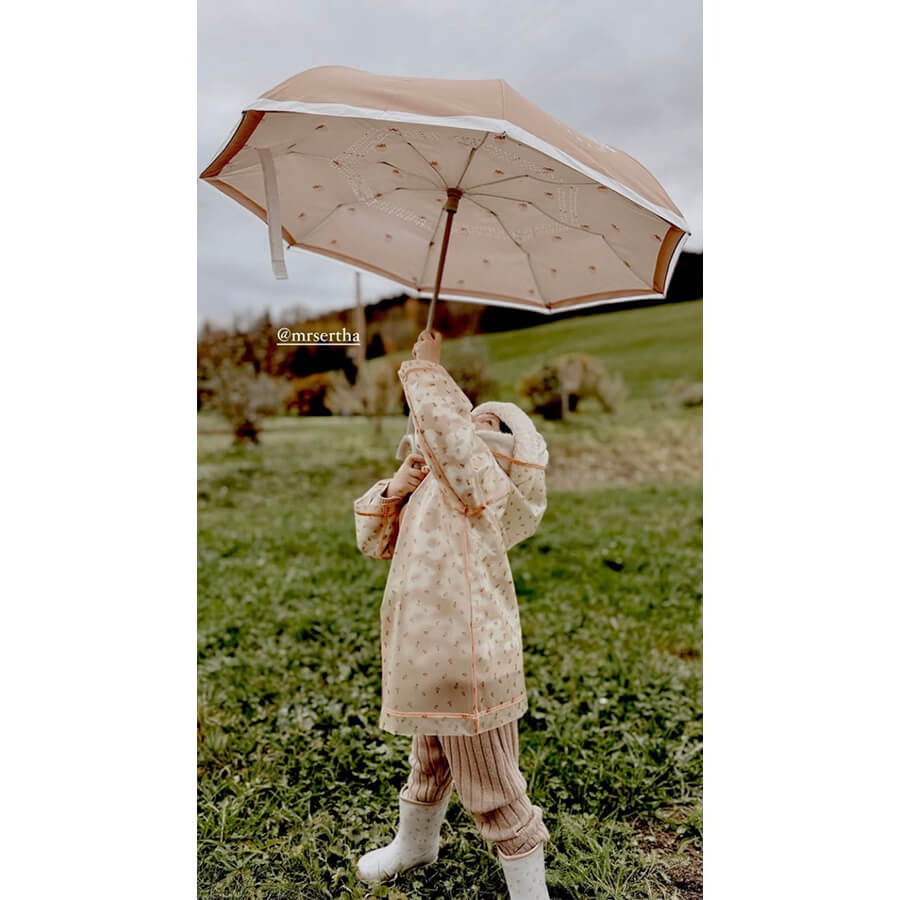 GUMMISTIEFEL MIT GLITZER WELLIES - FLOWER BUDS