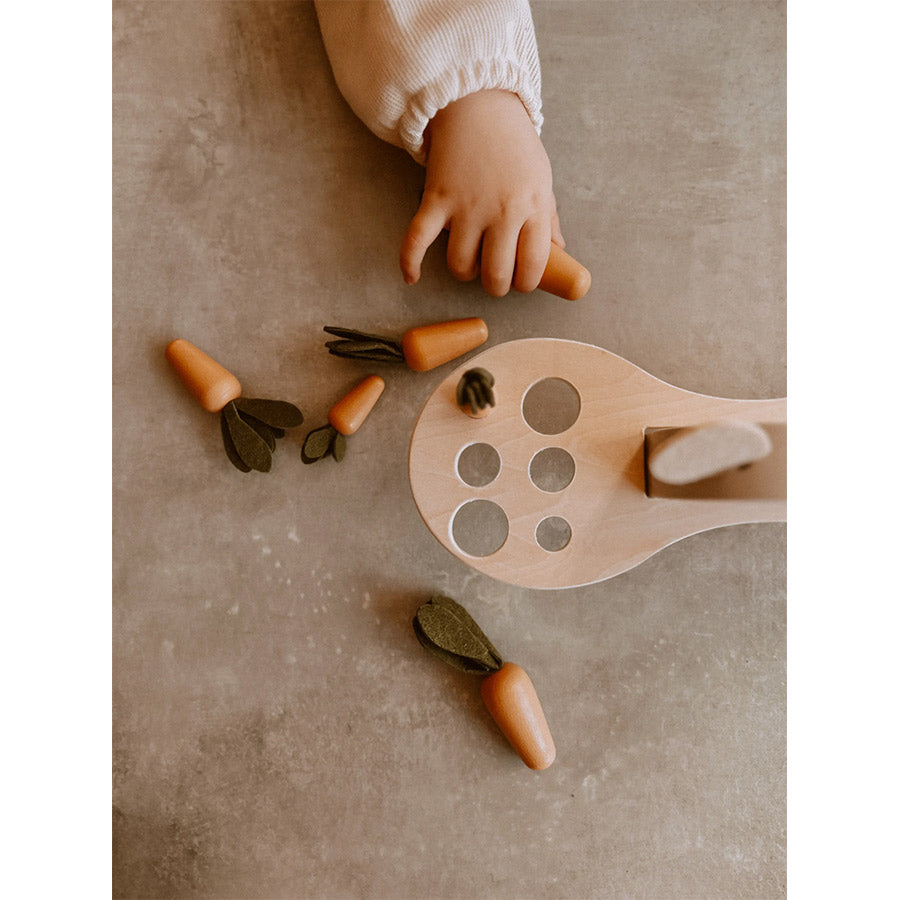 Mrs Ertha - Balancierspielzeug "Bunny Balance" aus Naturholz
