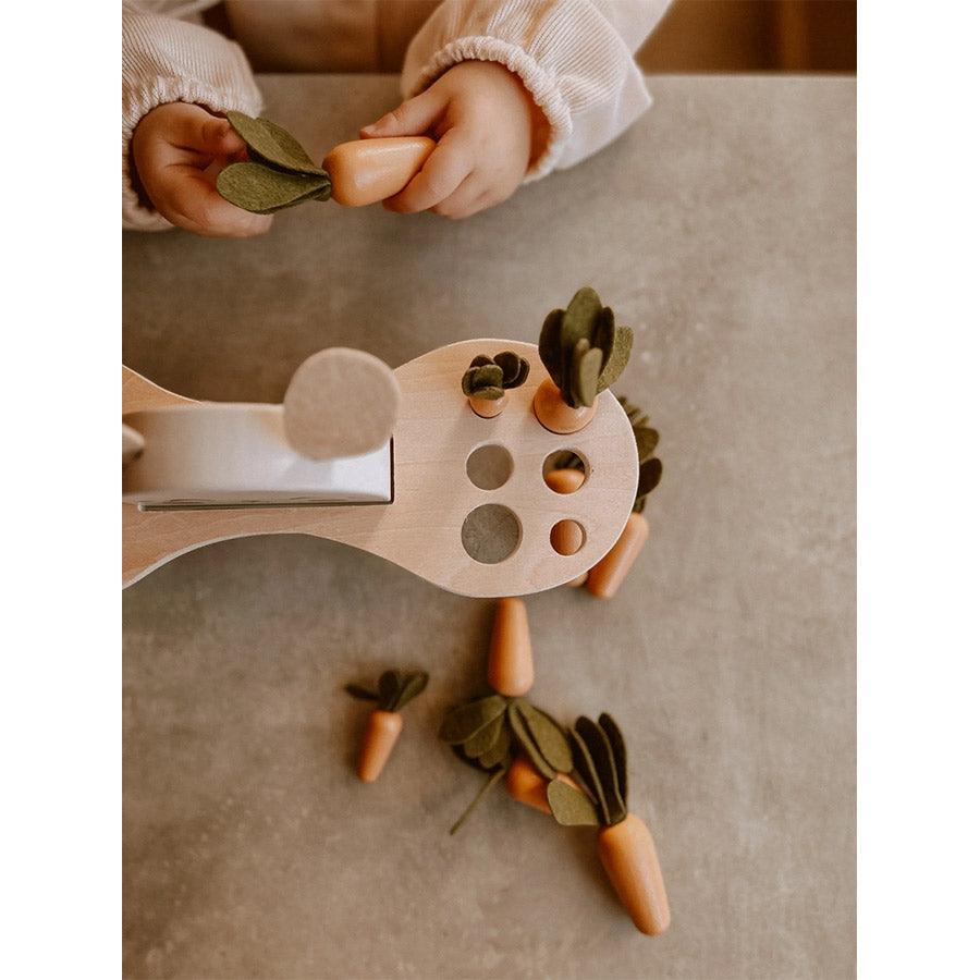 Mrs Ertha - Balancierspielzeug "Bunny Balance" aus Naturholz