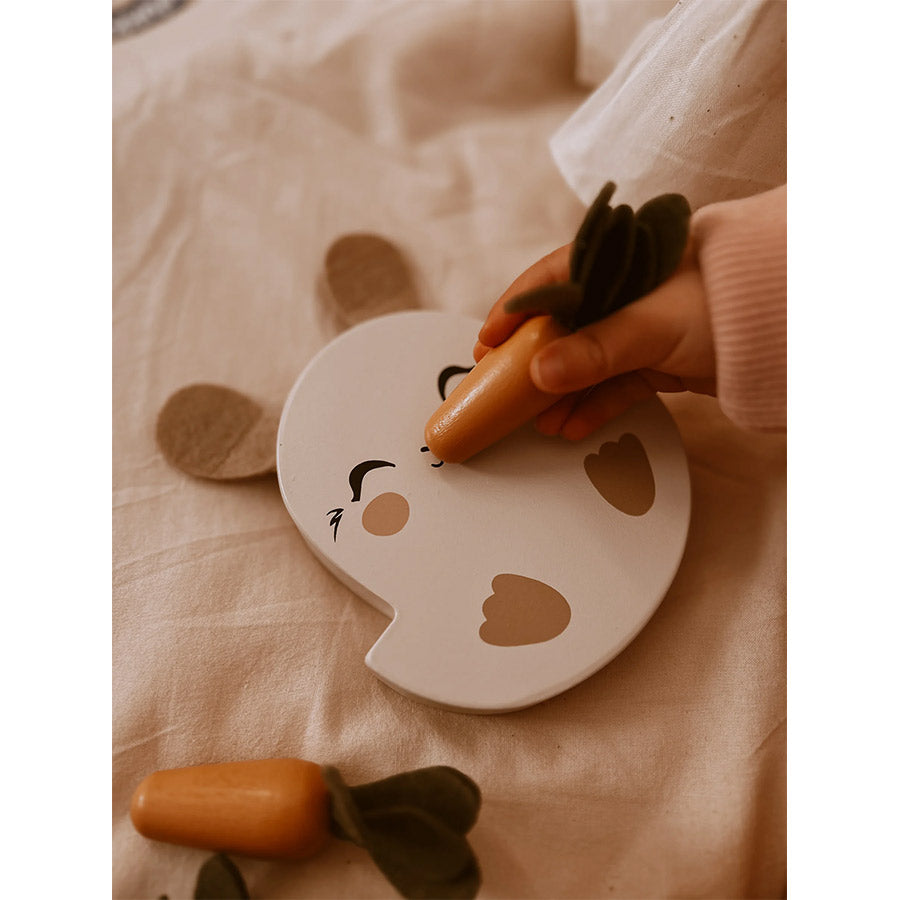 Mrs Ertha - Balancierspielzeug "Bunny Balance" aus Naturholz