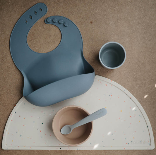 Mushie - Platzmatte "Vanilla Confetti" aus 100% Silikon