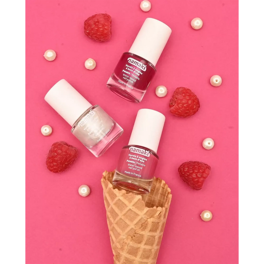 Namaki – Kinder Nagellack "Fuchsia", vegan, wasserbasiert & abziehbar