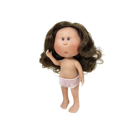 Nines d'Onil – handgefertigte Puppe „Mia“ 30 cm Vinyl mit Vanilleduft