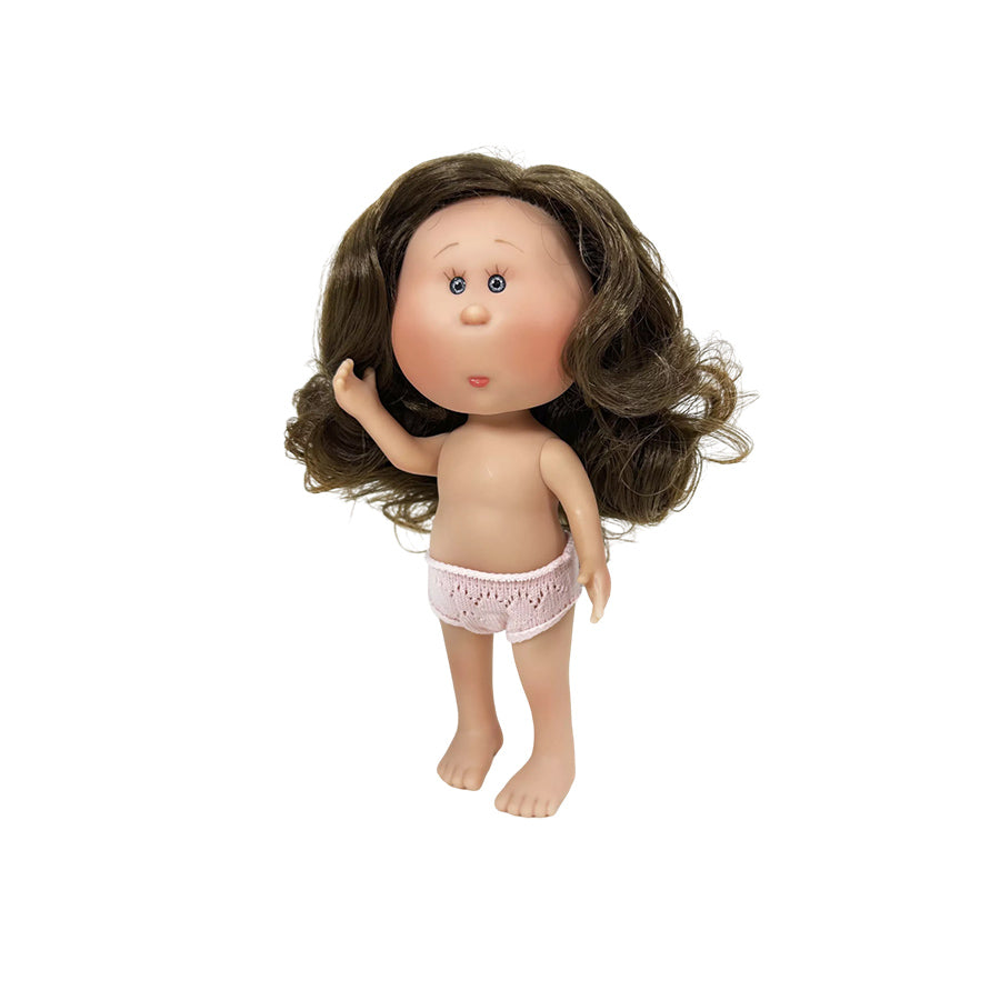 Nines d'Onil – handgefertigte Puppe „Mia“ 30 cm Vinyl mit Vanilleduft
