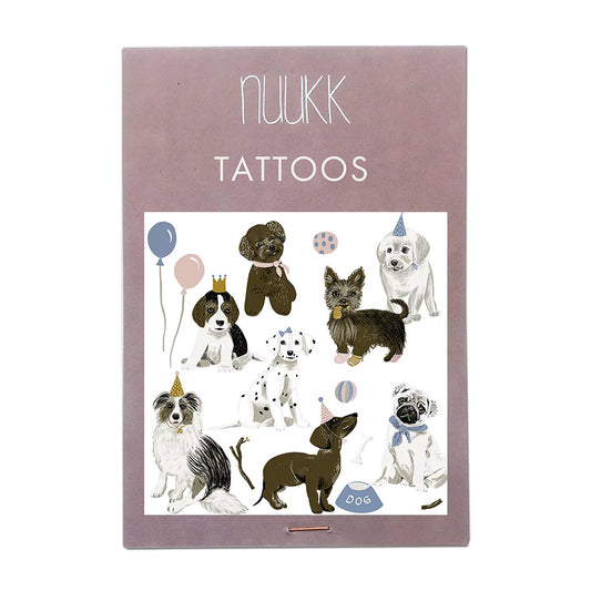 Nuukk - Bio Vegane Kinder Tattoos "Hunde"