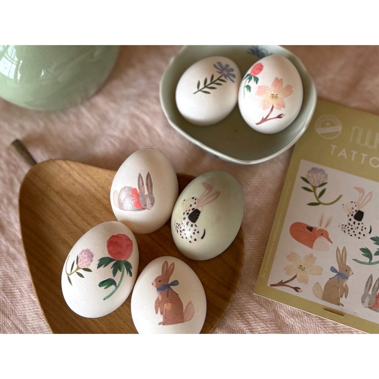 Nuukk – Kindertattoos „Ostern", vegan & dermatologisch getestet