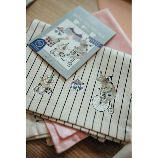 Nuukk - Bügelbilder "Zirkus" für Textilien, Made in Germany