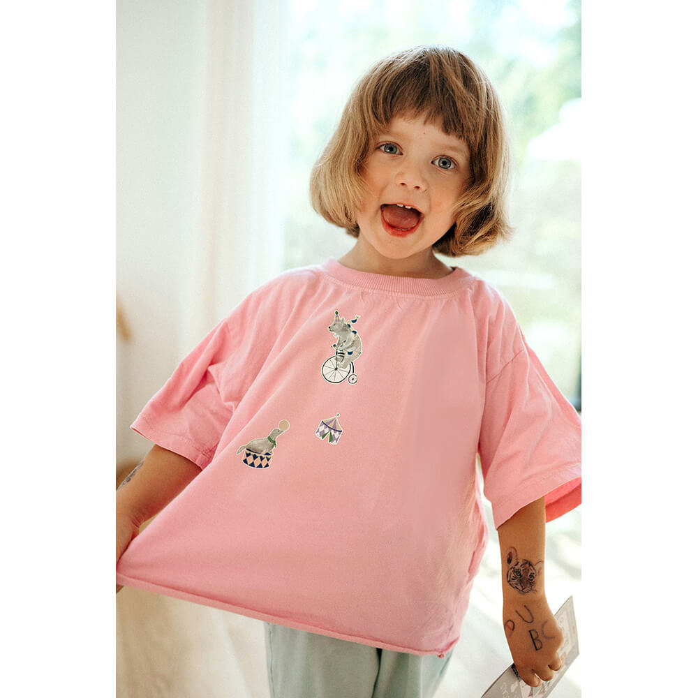 Nuukk - Bügelbilder "Zirkus" für Textilien, Made in Germany