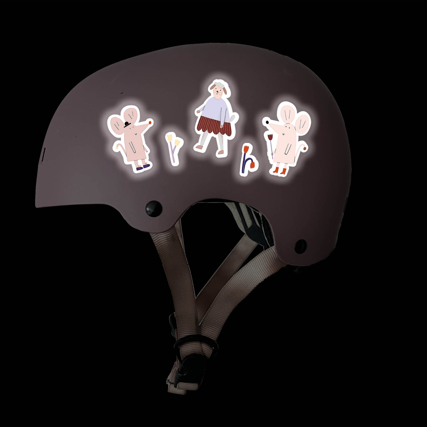 Nuukk – Reflektierende Sticker „Mäuse“ für Kinder
