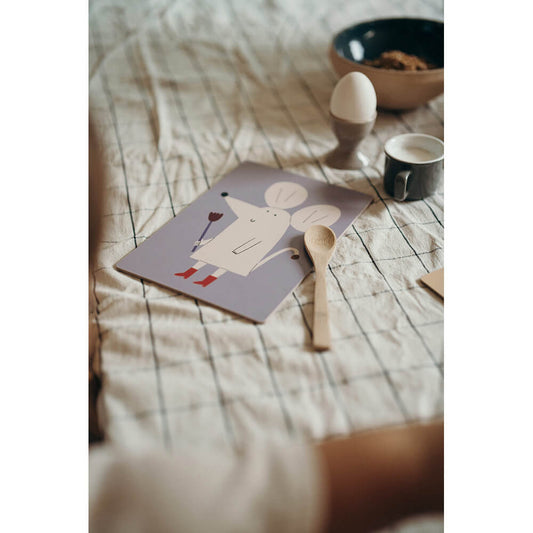 Nuukk - Kleines Schneidebrett "Gestiefelte Maus"