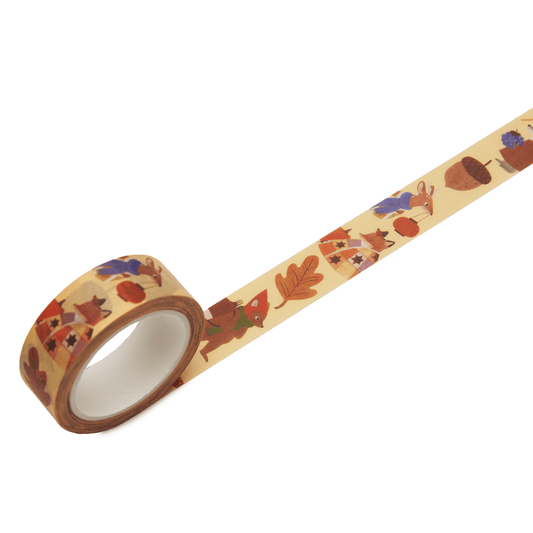 Nuukk – Washi Tape „Waldbewohner“ aus zertifiziertem Reispapier