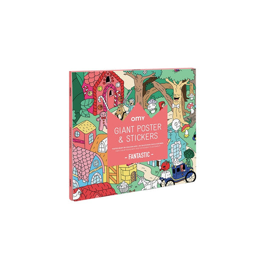 OMY - Großes Sticker Poster - Fantastic
