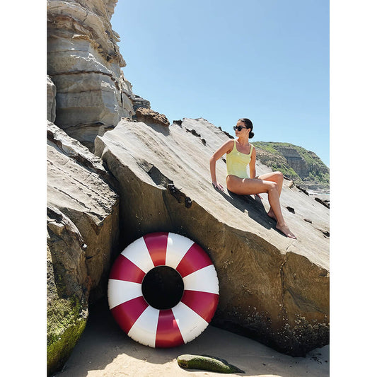 Petites Pommes - (120 cm) Schwimmring "Celine - Ruby Red"