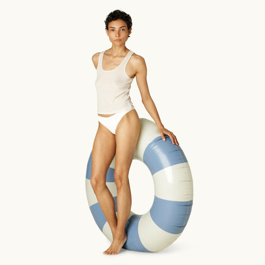 Petites Pommes - (120 cm) Schwimmring "Celine - Denim"