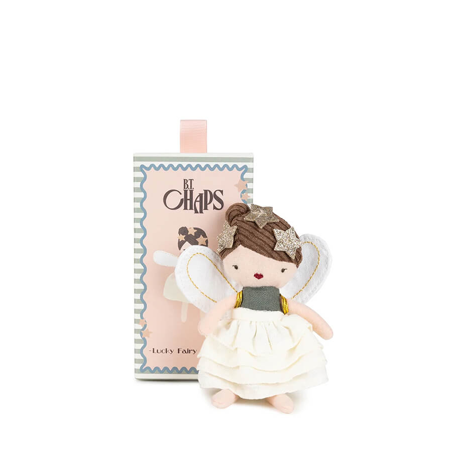 Picca Loulou Puppe Fee Mathilda – Mini Stoffpuppe in Geschenkbox 11 cm
