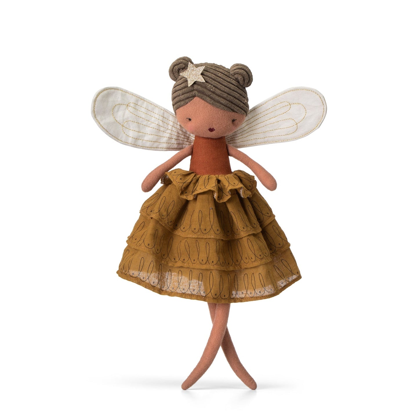 Picca Loulou - Stoffpuppe Felicity – handgefertigte Puppe aus Leinen