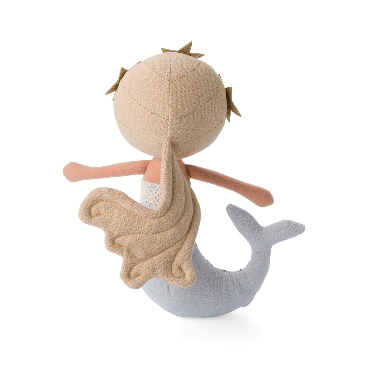 Picca Loulou Meerjungfrau Mermaid Pearl – handgefertigte Stoffpuppe