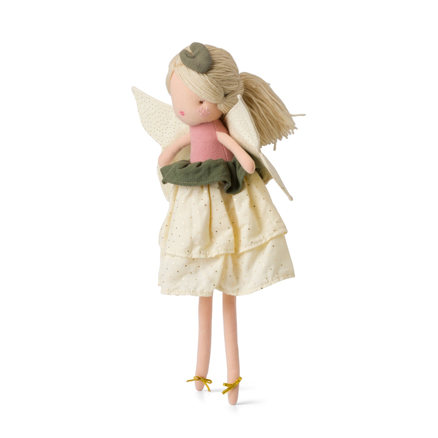 Picca Loulou - Stoffpuppe Dolores – handgefertigte Puppe aus Leinen