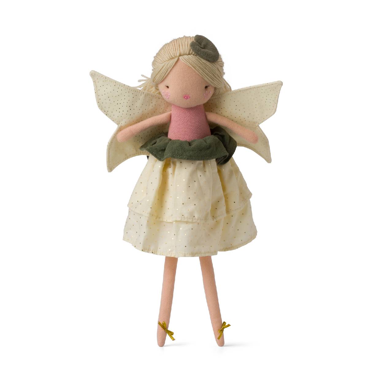Picca Loulou - Stoffpuppe Dolores – handgefertigte Puppe aus Leinen