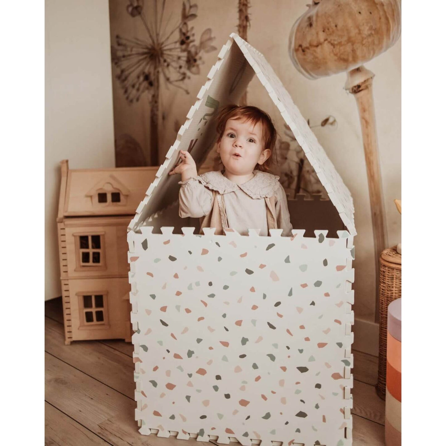 Play & Go – Puzzlematte "Eevaa" Abc Wendbar 180x180cm
