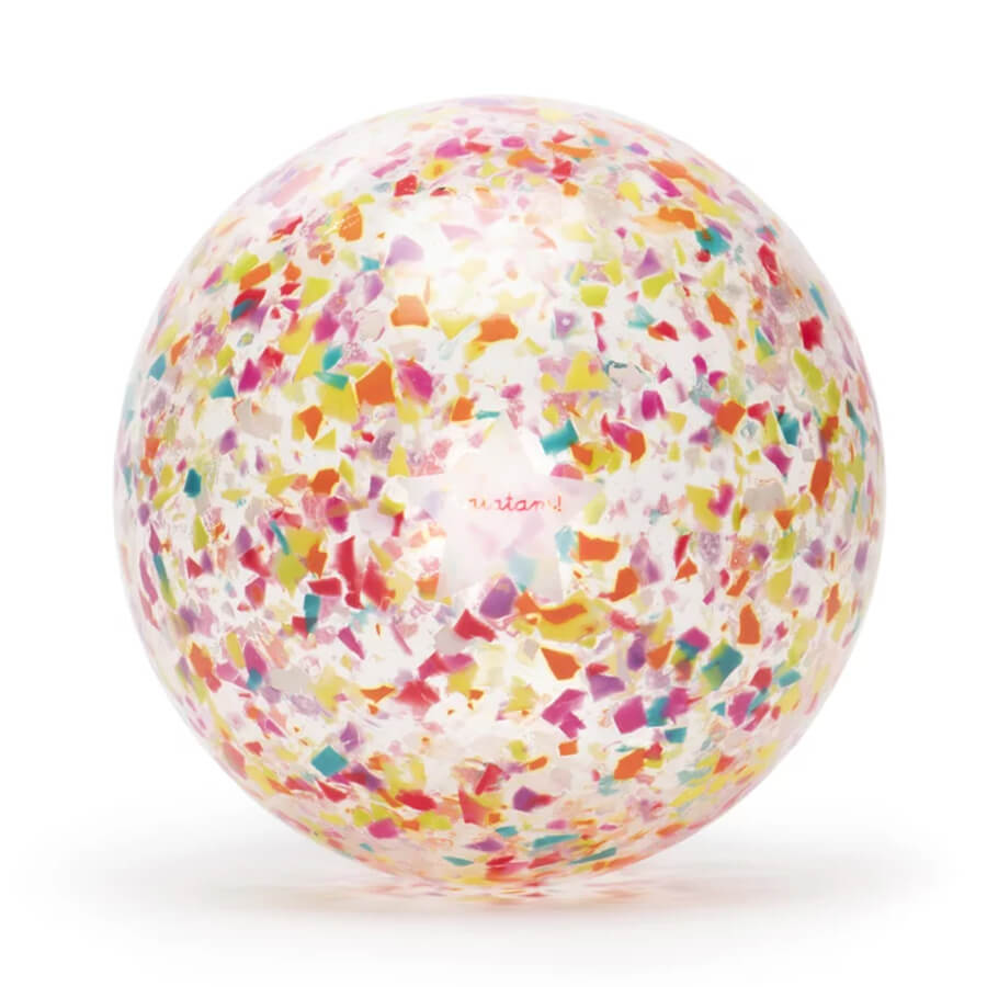 Ratatam Konfettiball 10 cm – handgefertigt aus recycelten Ballons