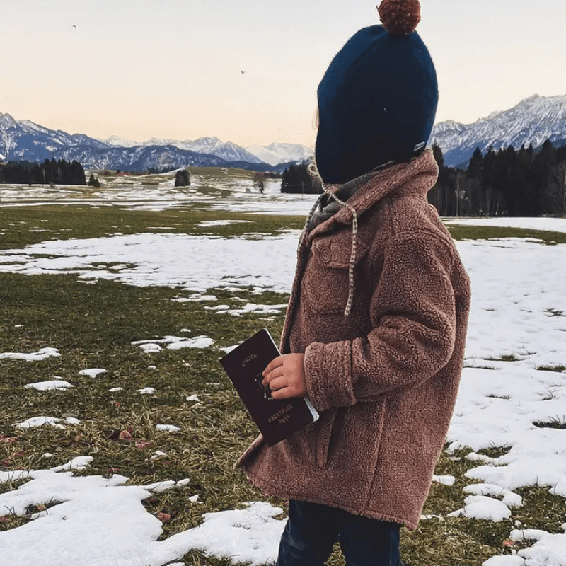 Roadtyping – Kinder Abenteuerpass, Spielpass zum Ausfüllen, Reisepass