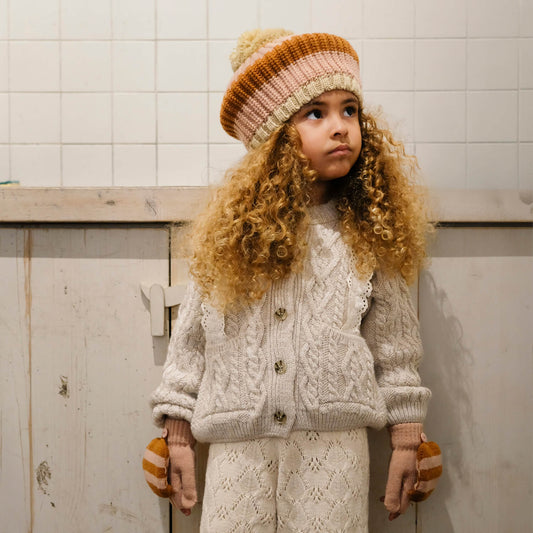 Rockahula - Strickmütze für Kinder "Cosy Striped"